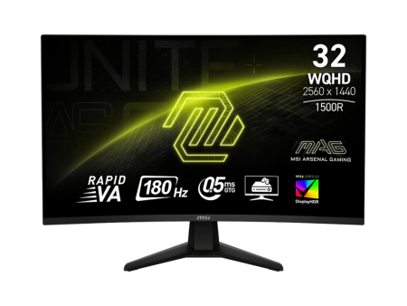 MSI CB MAG 32CQ6FDE  | MSI Gaming Monitor Supply