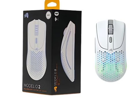 Glorious Gaming Model O2 Wireless Gaming Mouse - White Sale