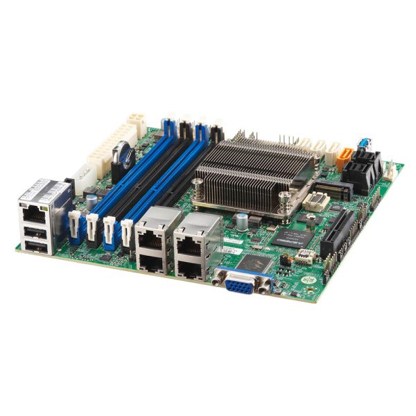 Supermicro A2SDI-8C-HLN4F Intel Atom C3758 8-Core Mini ITX Motherboard w  4 x GbE LAN, IPMI Online