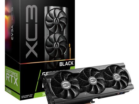 EVGA GeForce RTX 3080 XC3 Black Gaming w  10GB GDDR6X - 10G-P5-3881-KR Sale