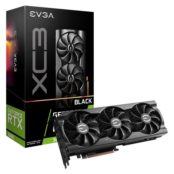 EVGA GeForce RTX 3080 XC3 Black Gaming w  10GB GDDR6X - 10G-P5-3881-KR Sale