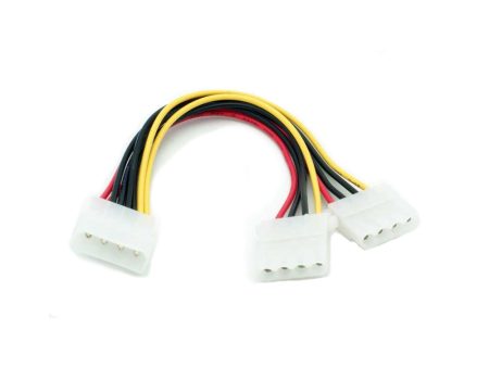 Molex 12V 4-pin splitter Y-cable Online Hot Sale