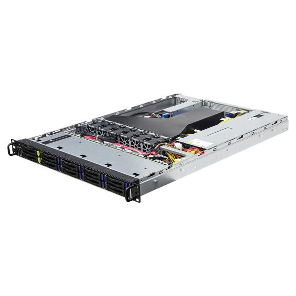 ASRock Rack 1U8S2E-ROME 2T AMD EPYC 7003 1U Server, 2 x 10G LAN, Support 8 x 2.5  Drive Supply