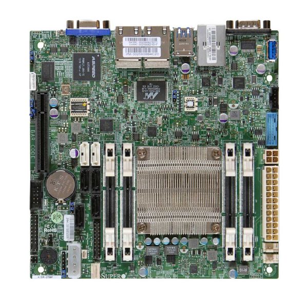 Supermicro A1SRI-2758F Atom C2758 8-Core Mini ITX MB, Quad LAN, IPMI Cheap