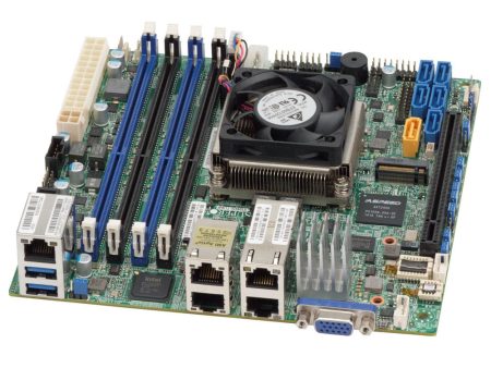 Supermicro X10SDV-4C+-TLN4F Intel Xeon D-1518 Quad Core Mini-ITX Motherboard w  2x 10GbE LAN, 2x GbE LAN, and IPMI on Sale