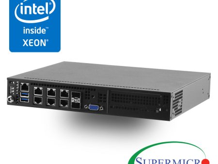 Supermicro SYS-E300-8D Intel Xeon D-1518, Dual 10G SFP+, 6 GbE LAN, Mini Server Sale