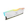 TEAMGROUP T-Force Delta RGB DDR4 Ram 16GB (2x8GB) 3600MHz CL18 - White For Sale