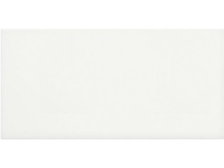 Tesoro Collection - Soho Series - 3 in. x 6 in. Wall Tile - Matte Canvas White For Sale