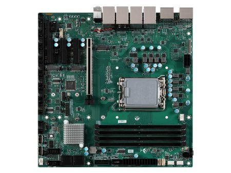 MSI MS-CF09-001 Intel 14th Gen R680E Express Alder Lake Micro-ATX Motherboard w  4 x 2.5GbE LAN For Discount