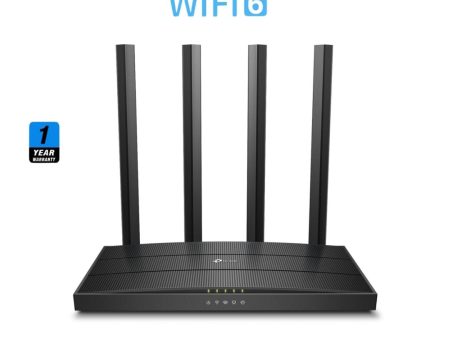 TP Link Archer C6 AC1200 Wireless MU-MIMO Gigabit Router Sale