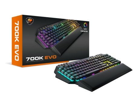 Cougar 700K EVO Mechanical Gaming Keyboard (Cherry MX Red) Supply