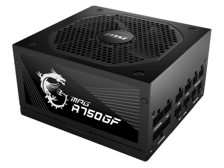 MPG A750GF : 750W 80 Plus Gold, ATX, Support GPU 3 x 6+2Pin Online Sale