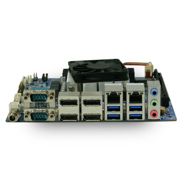 GigaIPC AMD Ryzen V1605B Industrial Embedded Mini ITX Motherboard, Dual LAN & Quad Display on Sale