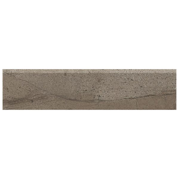 Anatolia - Amelia 3 in. x 12 in. Glazed Porcelain Bullnose - Earth Matte Online