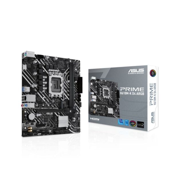 ASUS PRIME H610M-K D4 ARGB Motherboar Supply