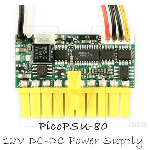 PicoPSU-80 80W DC-DC ATX Power Supply & 60W AC Adapter Online Sale