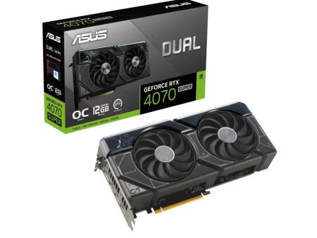 ASUS Dual GeForce RTX™ 4070 SUPER OC Edition 12GB GDDR6X Fashion