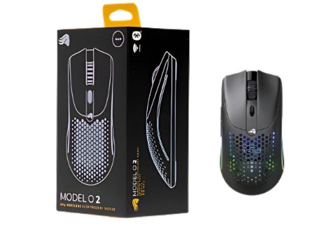 Glorious Gaming Model O2 Wireless Gaming Mouse - Black For Discount