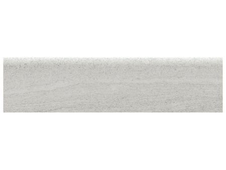 Anatolia - Davenport 3 in. x 12 in. Glazed Porcelain Bullnose - Ash Online Hot Sale