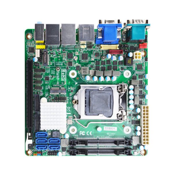 Jetway JNF796V-Q370 9th Gen Coffee Lake Mini-ITX Motherboard, 2.5GbE LAN, Dual Serial RS485 Discount