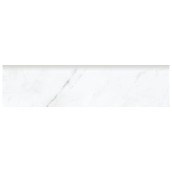 Anatolia - Altezza 3 in. x 12 in. Glazed Porcelain Bullnose - Carrara Supply