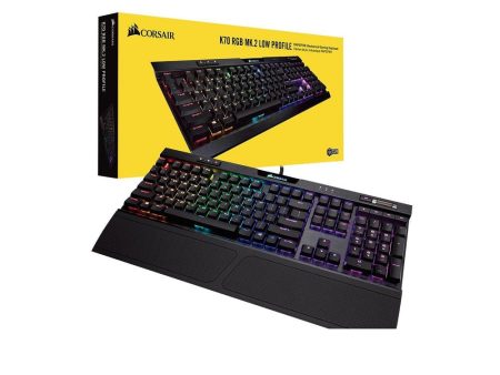 Corsair K70 RGB MK.2 Mechanical Gaming Keyboard (Cherry Mx Red switch) For Cheap