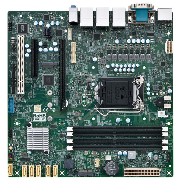 Mitac PH10CMU-Q470-3LAN 10th Gen Comet Lake Industrial Micro ATX Motherboard, 3 LAN, vPro Support Cheap