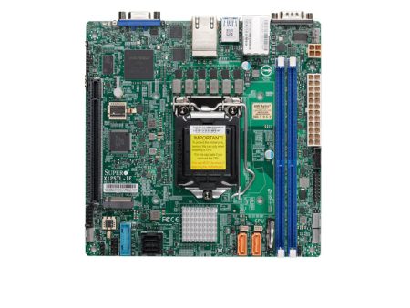 Supermicro X12STL-IF Xeon E-2300 Rocket Lake C262 Mini-ITX MB, Dedicated IPMI For Sale