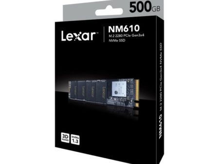 Lexar NM610 500GB M.2 NVME on Sale