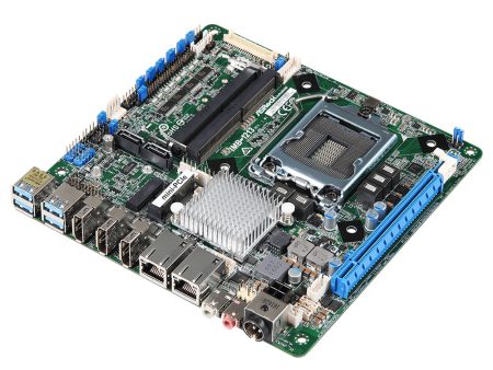 ASRock IMB-1213 Intel Coffee Lake-S Q370 Thin Mini ITX Motherboard, vPro, Dual Intel LAN, TPM 2.0, 12V 19~28V DC-In For Sale