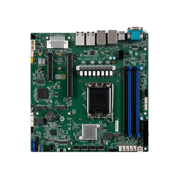 MSI D1500GB2N-1G Intel Xeon E-2400 Micro ATX Motherboard w  Dual GbE LAN, IPMI Hot on Sale