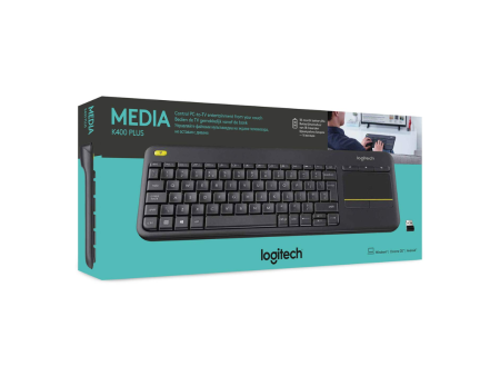 Logitech K400 Plus Wireless Touch Keyboard Fashion