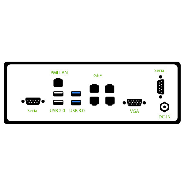 MITXPC Intel Atom C2558 4 x LAN IPMI Fanless Mini Network Server Online