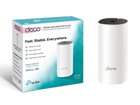 Deco E4 AC1200 Whole Home Mesh Wi-Fi System 1-Pack Hot on Sale