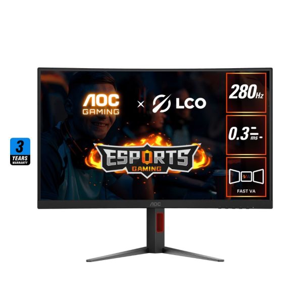 AOC  C27G4Z 27 FHD (1920x1080) 280Hz 0.3Ms Fast VA Curved Online Hot Sale