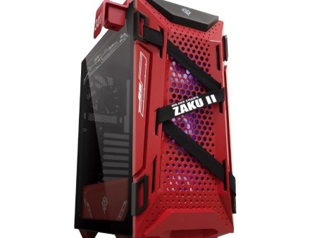 ASUS TUF Gaming GT301 Gundam ZAKU II Edition ATX Mid Tower Case Fashion