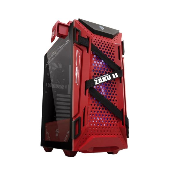 ASUS TUF Gaming GT301 Gundam ZAKU II Edition ATX Mid Tower Case Fashion