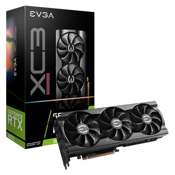 EVGA GeForce RTX 3070 XC3 Ultra Gaming w  8GB GDDR6 - 08G-P5-3755-KR Online now