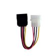 4-Pin Molex Male Connector to SATA Female Power Connector - POW-SATA Hot on Sale