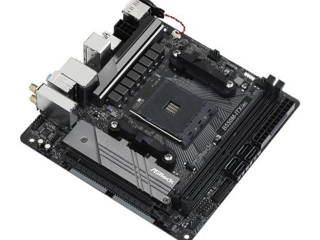 ASRock B550M-ITX ac 3rd Gen Ryzen AM4 Mini ITX Motherboard, PCI-E 4.0, Wireless 802.11ac, Bluetooth 4.2 on Sale