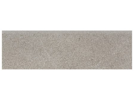 Anatolia - Crux 3 in. x 10 in. Glazed Ceramic Bullnose - Ash Supply