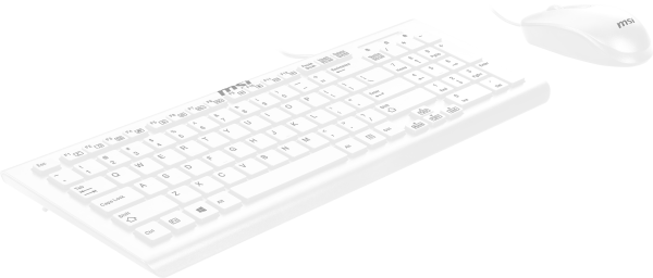 SK9626MW-FR | Ensemble clavier et souris filaires - Blanc on Sale