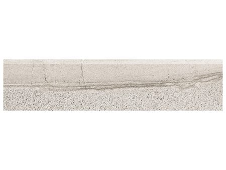 Anatolia - Amelia 3 in. x 12 in. Glazed Porcelain Bullnose - Mist Matte Supply