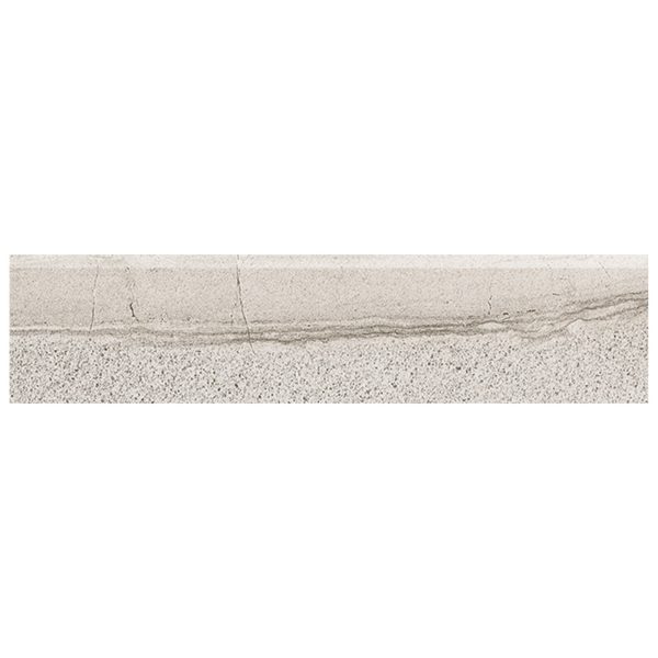 Anatolia - Amelia 3 in. x 12 in. Glazed Porcelain Bullnose - Mist Matte Supply