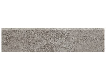 Anatolia - Amelia 3 in. x 12 in. Glazed Porcelain Bullnose - Smoke Polished Online Hot Sale