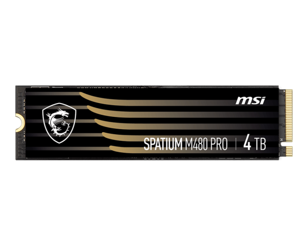 MSI CB SSD SPATIUM M480 PRO PCIe 4.0 NVMe M.2 4TB Online